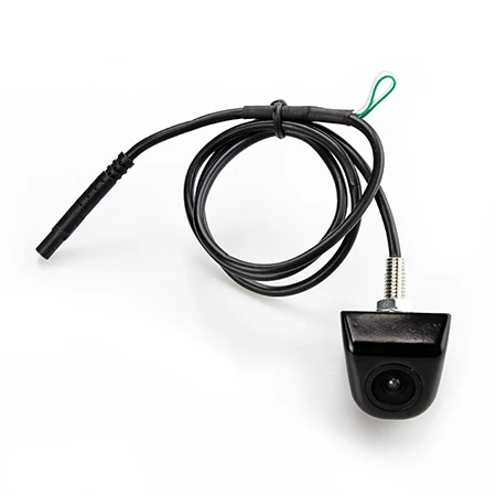 Sinairyu 3 стеклянный объектив вращение HD парковочная камера Фронтальная боковая камера заднего вида для ЖК TFT парковочный монитор может менять парковочную линию - Название цвета: Black