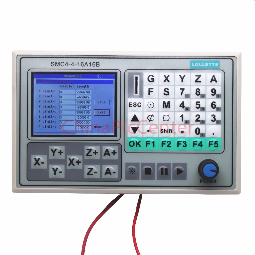 Автономный ЧПУ контроллер 50 кГц ЧПУ 4 оси секционная доска резьба система управления гравировальный станок SMC4-4-16A16B управления SHAOGECNC