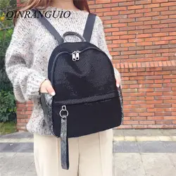 QINRANGUIO рюкзак женский 2019 Новый дизайн нейлоновый рюкзак большой емкости дышащий Женский рюкзак мода Mochila Feminina
