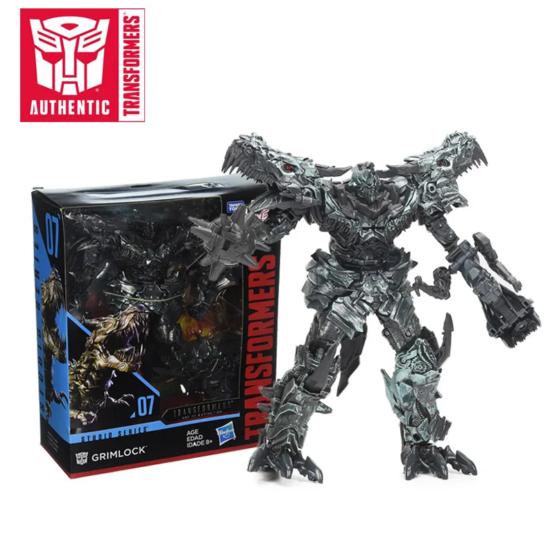 22CM Transformers font b Toys b font Studio Series Age of Extinction 07 Grimlock 08 Decepticon