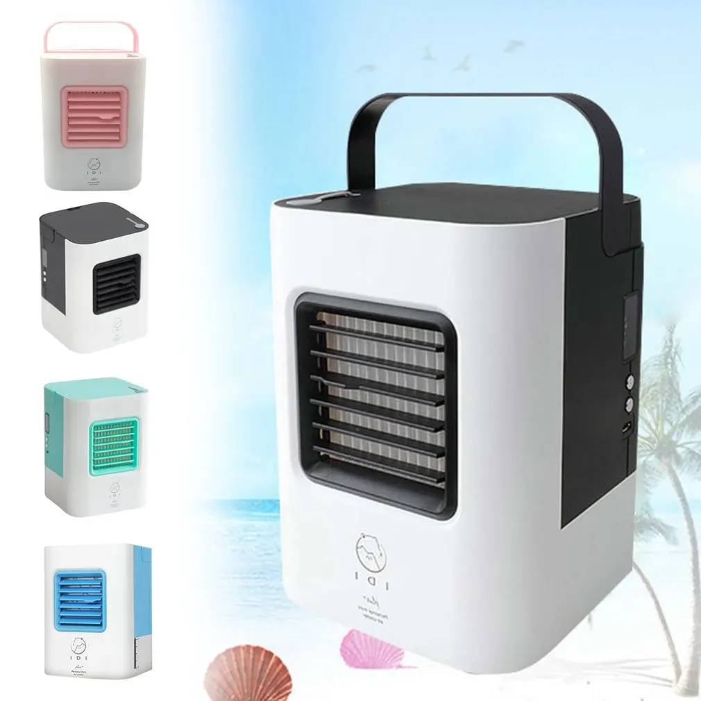 

USB Portable Size Air Cooler Cooling Fan Air Personal Space Cooler Compact Mini Air Conditioner Device for Home Office