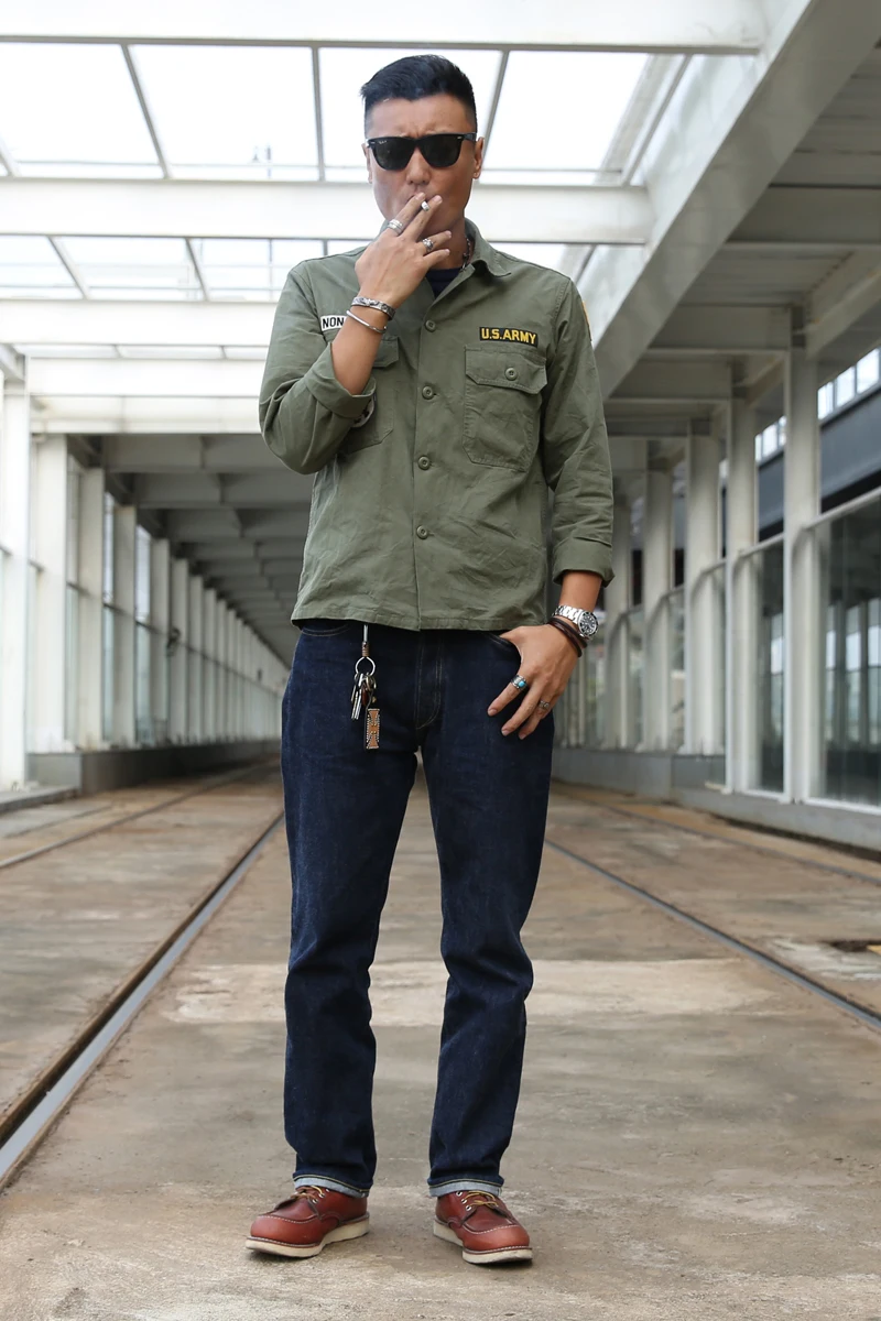 Utility Fatigue Shirt Og-107 Men's Ww2 