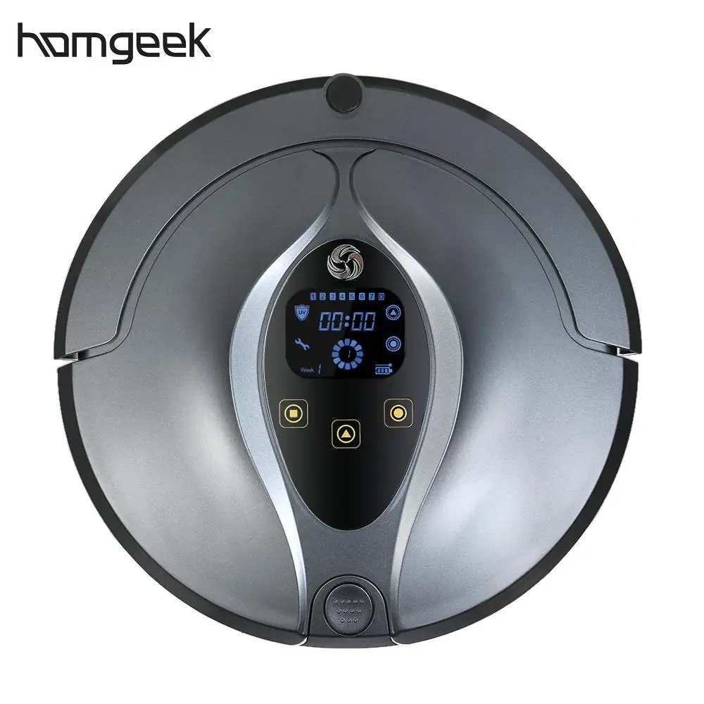 

Homgeek Automatic Intelligent Vacuum Robot Cleaner Smart Floor Cleaning Machine with Remote Control Vacuum Cleaner Robot