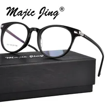 Magic Jing ацетат комбинация из нержавеющей стали очки Оптические рамки очки унисекс GM3021