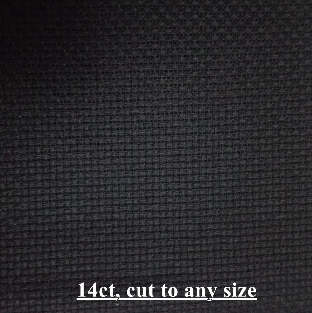 Oneroom Aida 18ct 14ct 11ct черный цвет вышивка крестиком ткань холст DIY ручная вышивка ремесло ручной работы стежки вышивка