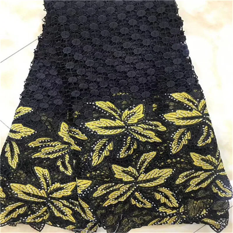

New Design African Embroidery Lace Fabric 2019 Fashion African Lace Fabric High Quality For DRESS