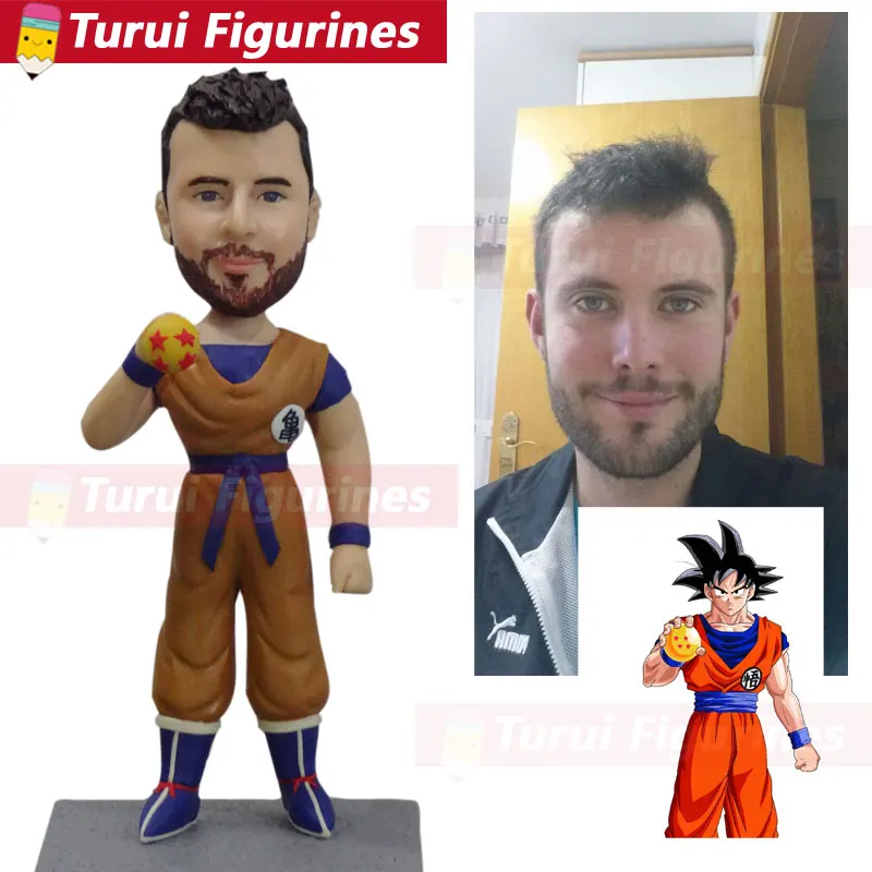 My Face Custom Bobbleheads Коллекционные Фигурки wukong фигурка с человеческим лицом Скульптура Коллекционная Подарочная статуя артефакт