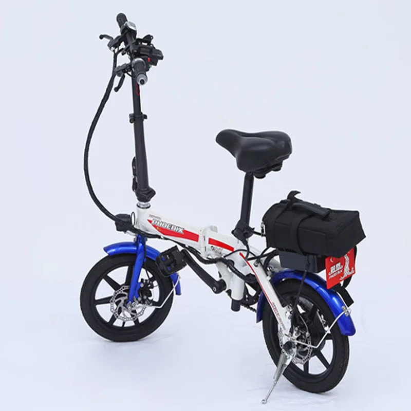 Cheap Electric Power Fold Bicycle Lithium Battery Step By Step Generation Drive Adult Portable Small-scale Electric Vehicle 2