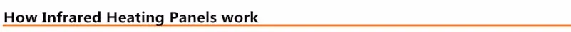 how infrared heating panel work