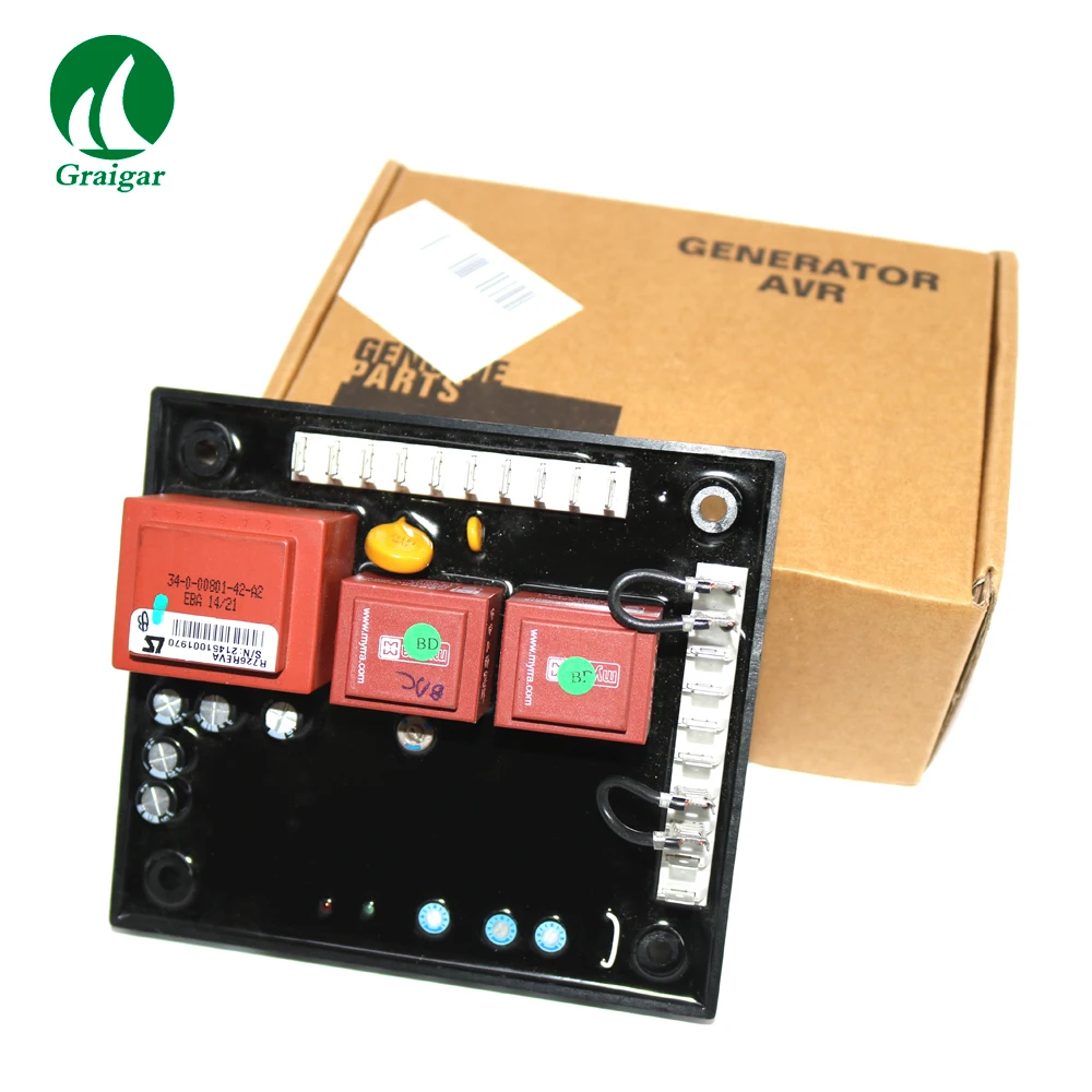 

Original Leroy Somer Generator Automatic Voltage Regulator AVR R726