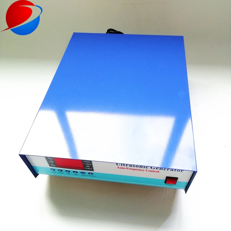 US $480.00 Three Frequency 28K41K123K Ultrasonic Cleaning Generator 600W With PLC Control For Ultrasonic Transducer Box