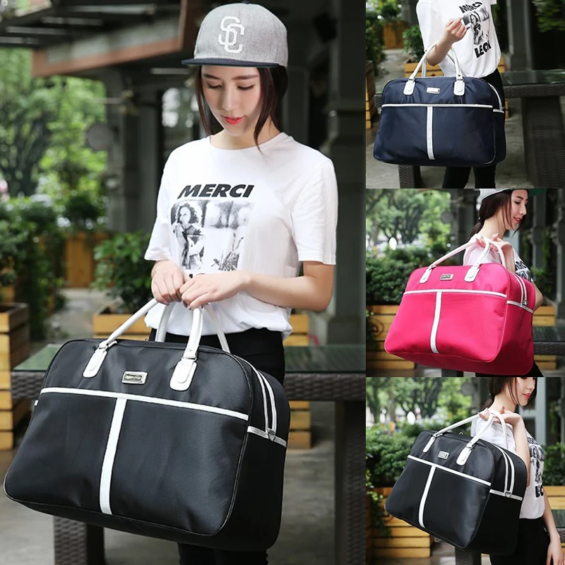 

Women Travel Bags Fashion Oxford Waterproof Large Capacity Luggage Duffle Bag Casual Travel Bags