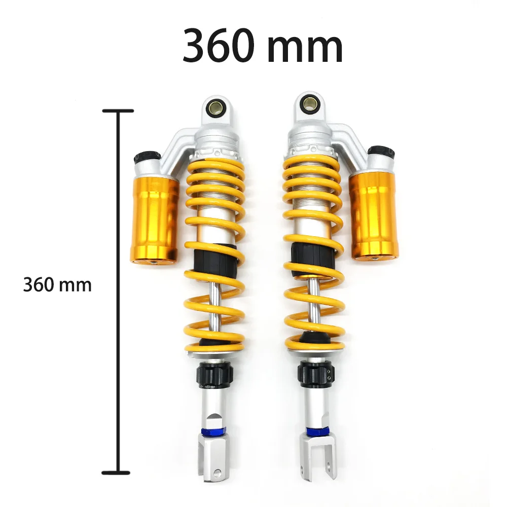 Высокая производительность мотоцикла задний амортизатор подвески 340-360 мм Универсальный для Honda Yamaha Kawasaki Ducati Suzuki