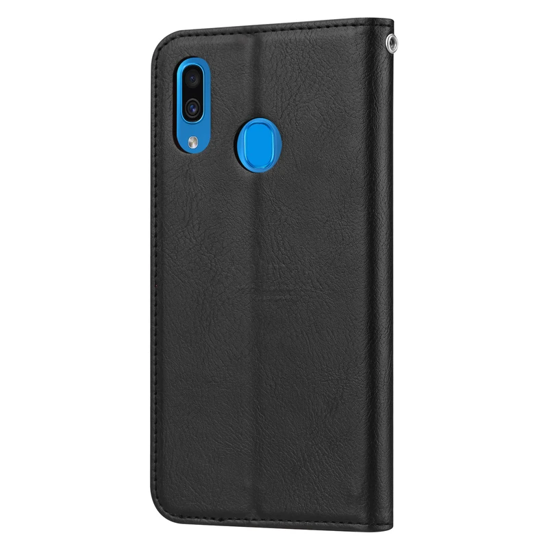 Чехол-кошелек для samsung Galaxy A50 A30 A40, замшевый кожаный чехол-книжка с магнитной подставкой для карт, Роскошный Ретро флип-чехол