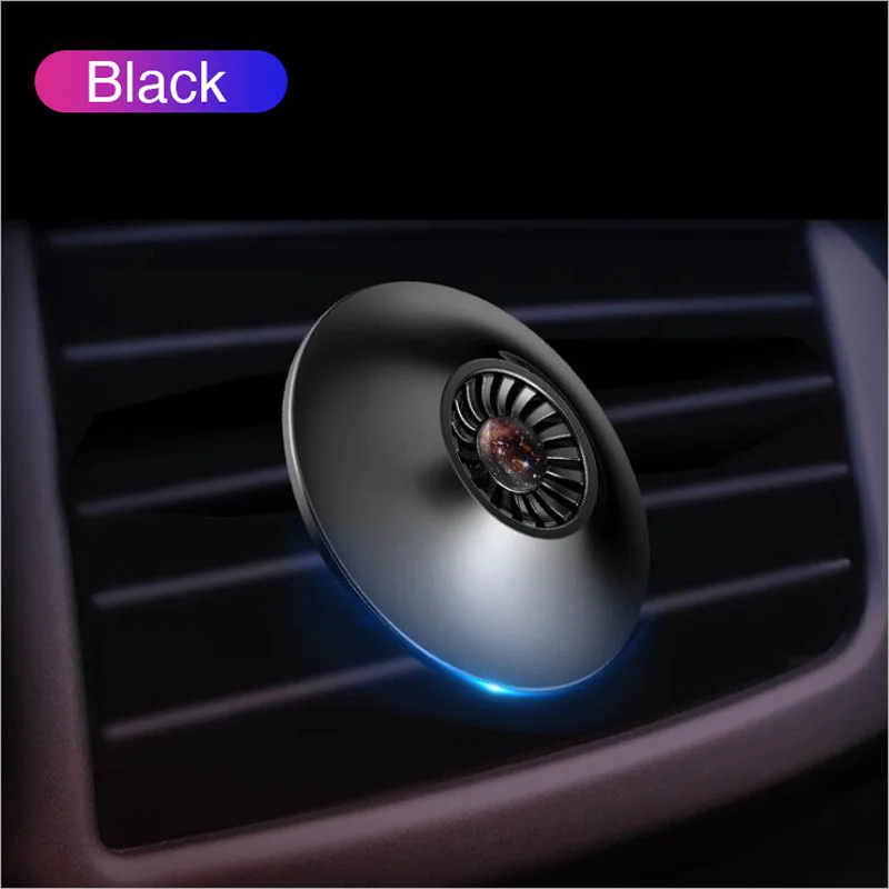 Mini Circle Car Air Freshener Clip Mount for Auto Air Vent Vehicle Aromatherapy Fragrance Diffuser Car Freshener Perfume