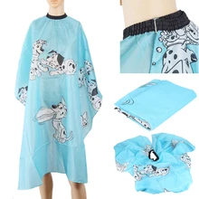 Y& W& F 2 стиля Профессиональная стрижка мантия парикмахерский фартук накидка дети взрослые Стрижка волос Ткань Водонепроницаемая Парикмахерская Стрижка волос накидки