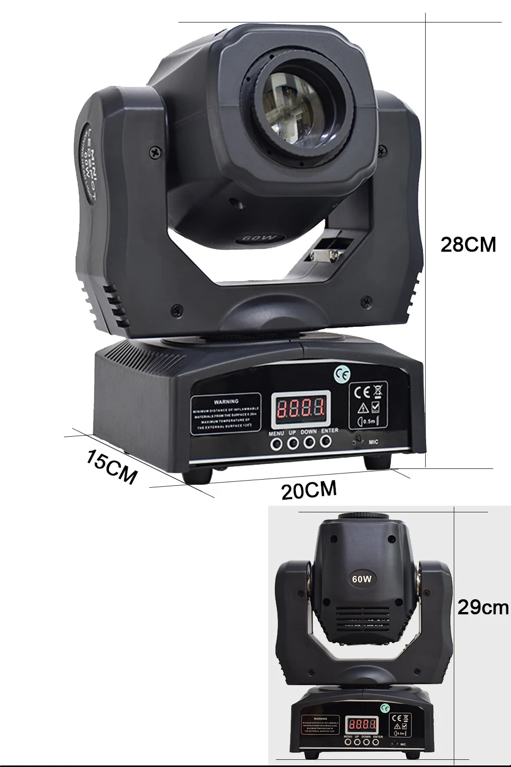 Светодиодное освещение для ночного клуба освещение для продажи moving head led 60 Вт dj moving head 2 шт./лот