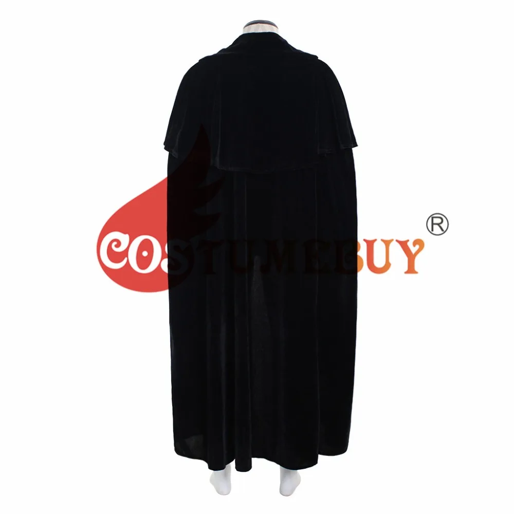 CostumeBuy, Мужская мантия, бархатный плащ, пальто, куртка, Wicca Robe, средневековый плащ, шаль для Хэллоуина, опера, косплей, LARP, костюм ведьмы, волшебника