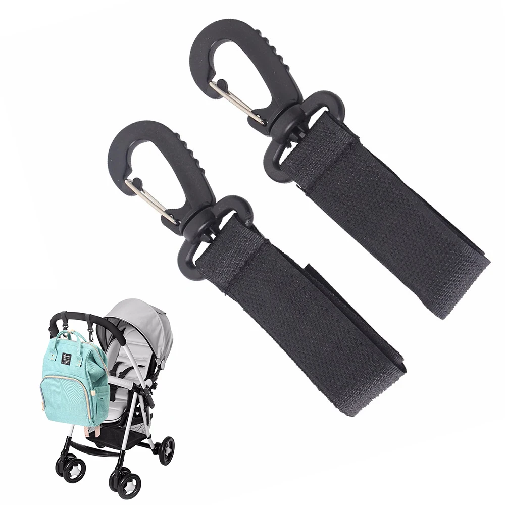 Stroller Hooks Clip Wheelchair Pushchair Pram Carriage Bag Hanger Hook Shopping Bag Baby