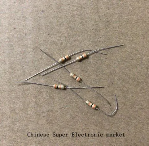

1000PCS 1/6W = 1/8W 220R , 220 ohm Carbon Film Resistor 0.125W 5% ( 15R 22R 27R 47R 100R 220R 150R 120R 330R 510R 10R 39R ))