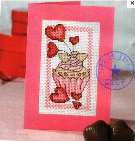 Ensemble Complet De Cartes De Vœux En Point De Croix Pour Gateau D Anniversaire Cadeau De Fete Livraison Gratuite Aliexpress