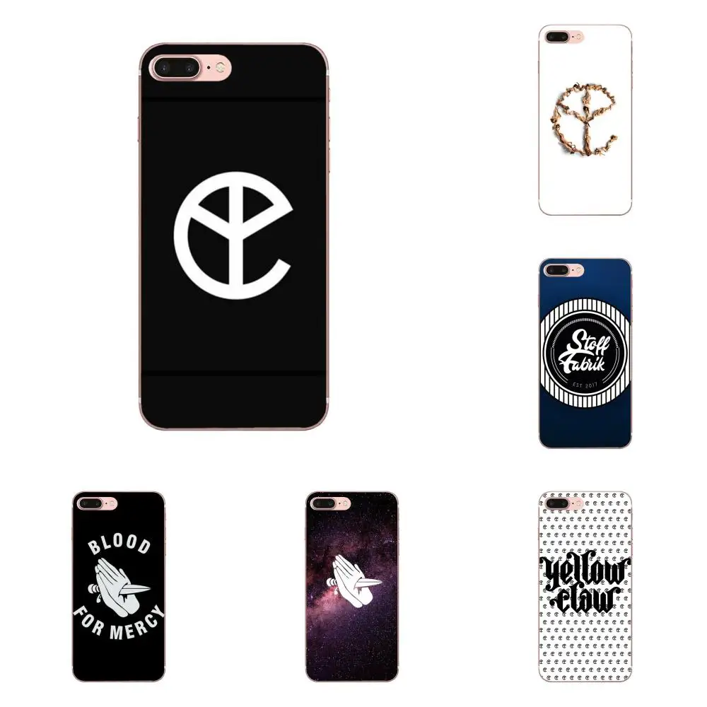Soft Print Cover Case Yellow Claw For Galaxy A3 A5 A7 On5 On7 2015 2016 2017 Grand Alpha G850 Core2 Prime S2 I9082 | Мобильные