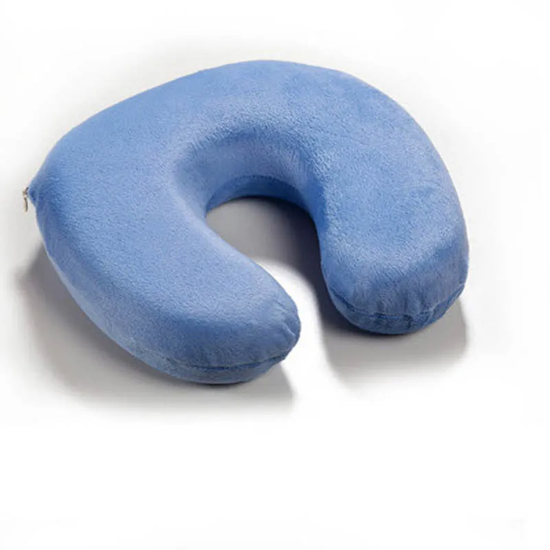 U-образная дорожная подушка для автомобиля самолет Memory Foam Подушки для шеи Подушка под голову мягкая Ортопедическая подушка
