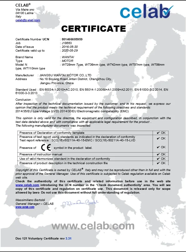[ЕС без тарифа] ЧПУ Wantai 5PCS Nema23 шаговый двигатель 57BYGH627 270oz in 76 мм 3.0A CE ISO ROHS фрезерный