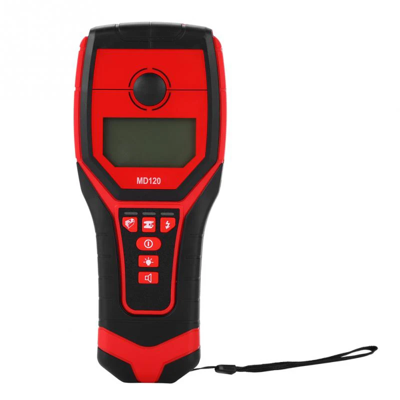 

MD120 multi-function LCD metal detector for detecting steel bars in wall walls