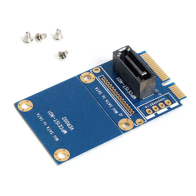 Msata Mini Pci E Sata Ssd слот для 7 Pin Hdd адаптер конвертации карт|Платы расширения| |