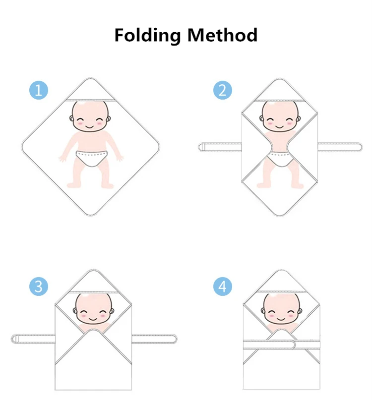 С капюшоном и изображением персонажа из мультика детское одеяло для новорожденных мягкий ребенка пеленать Обёрточная бумага конверт