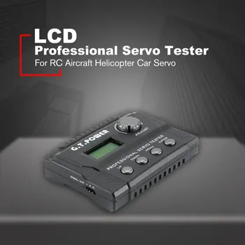 

G.T.Power LCD Digital Professional Servo Tester for RC Aircraft Helicopter Car Servo MCU control LN/ED/FP/DB/SP/WP/PW Mode