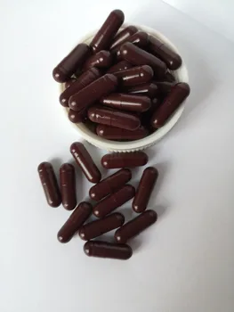 

0 size 5000pcs!Coffee-Coffee Colored Vegetable Empty Capsule, HPMC Vegetable empty capsules(joined or seperated capsules !)