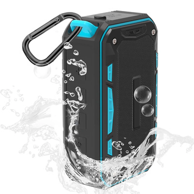 

TWS Bluetooth Speaker IP67 Waterproof Speaker Outdoor Portable Column Support FM Radio AUX MP3 Music Player Handsfree 8 Hours