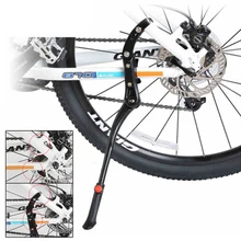 Регулируемый MTB дорожный велосипед подножка Стояночная стойка поддержка боковой удар подставка для ног Брейс велосипедные детали 45-52 см держатель для велосипеда