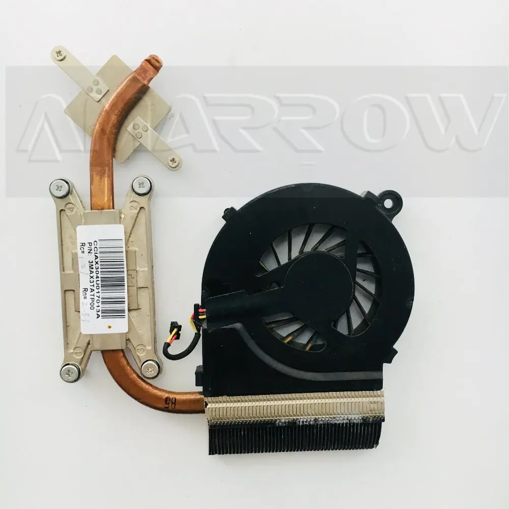 Original free shipping laptop heatsink cooling fan cpu cooler For HP