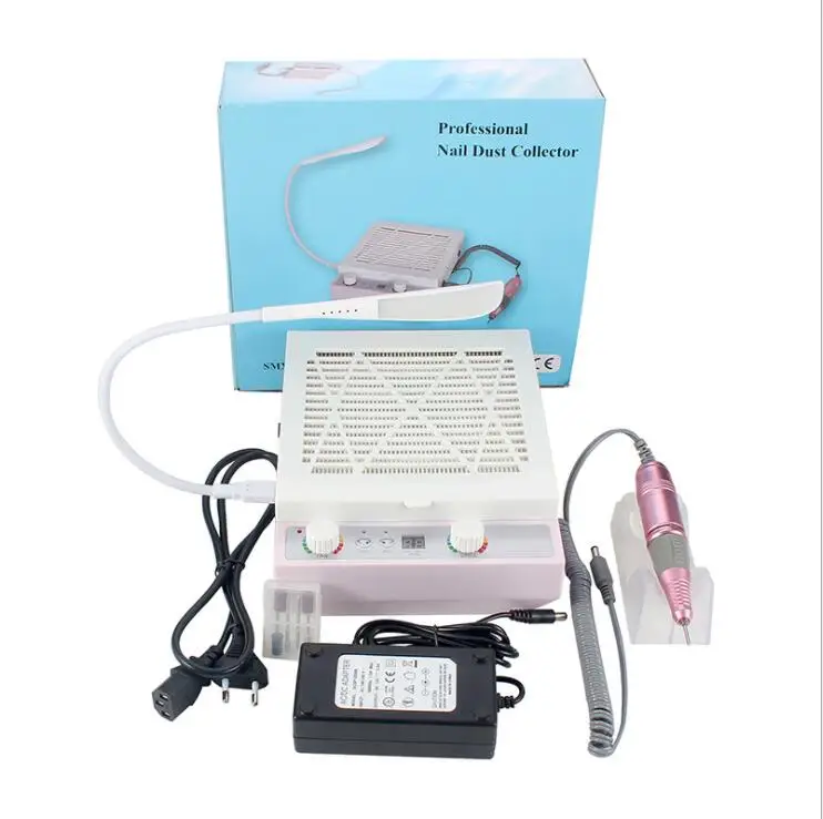 

35000 to three-in-one nail polishing machine 45W high power nail shavings dust machine