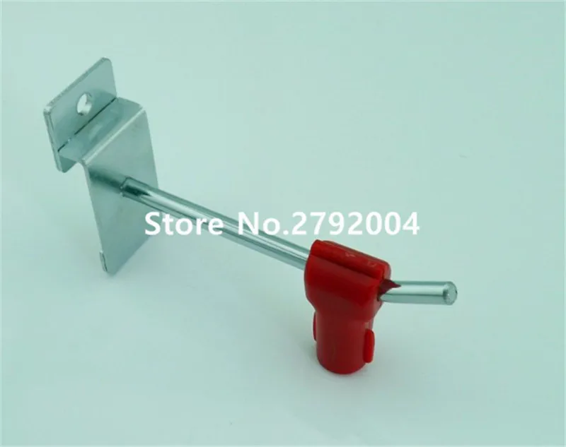 Loja de Segurança Destacadores para Haste Lock + 25 Pces Varejo Stop & Peg Exibir Ganchos Anti-roubo Anti Varredura 500 6mm 4 stop lock + 25 destacadores, para haste