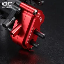 CNC сплав обратного распространения коробка передач dc раздаточной коробкой и крепление для SCX10 AX90046 Рок Гусеничный раздаточной коробкой передач