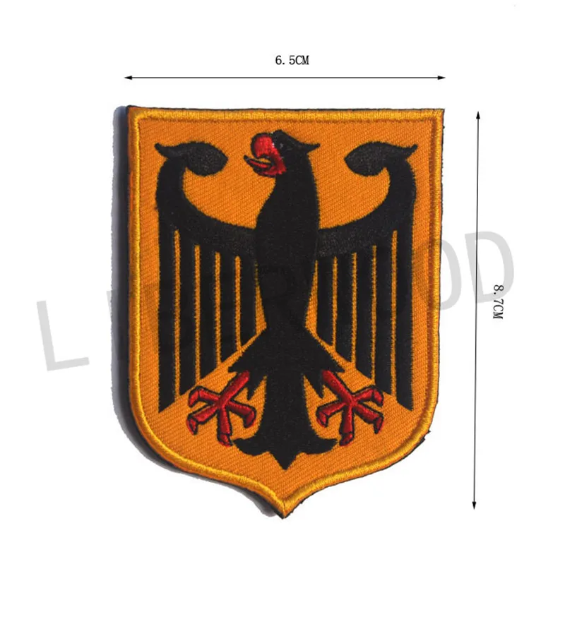 Вышивка POLIZEI полицейский Каратель немецкий y Deutschland Орел Немецкий флаг боевой патч тактическая аппликация эмблема значок