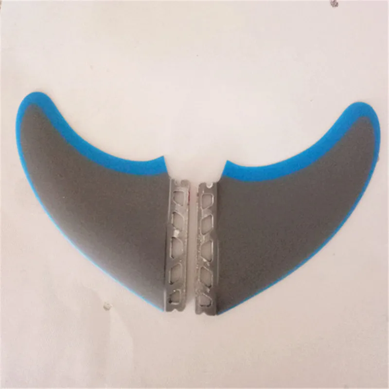 جديد تصميم GFK الألياف الزجاجية زعانف 2 قطعة/المجموعة XXL حجم تصفح زعانف التوأم ل المستقبل مربع تصفح زعنفة