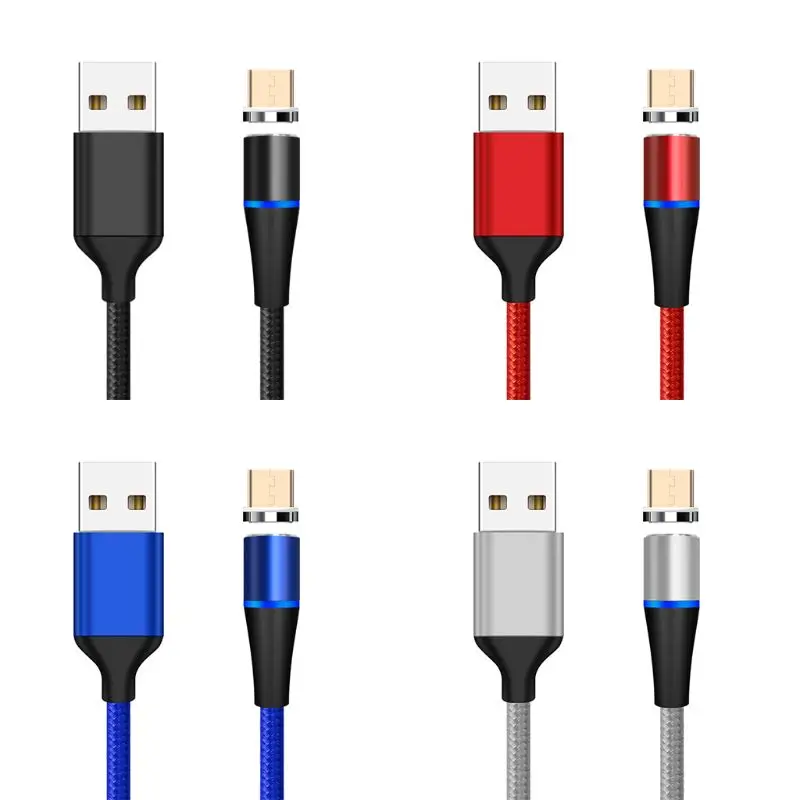 

Magnetic Data Cable Micro USB Fast Charging Line Cord Magnet Charger for For iPhone Samsung Huawei Xiaomi Android Phone