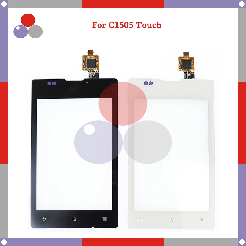 

High Quality For Sony Xperia E C1505 C1504 C1605 C1604 Touch Screen Panel Sensor Digitizer Outer Glass Lens