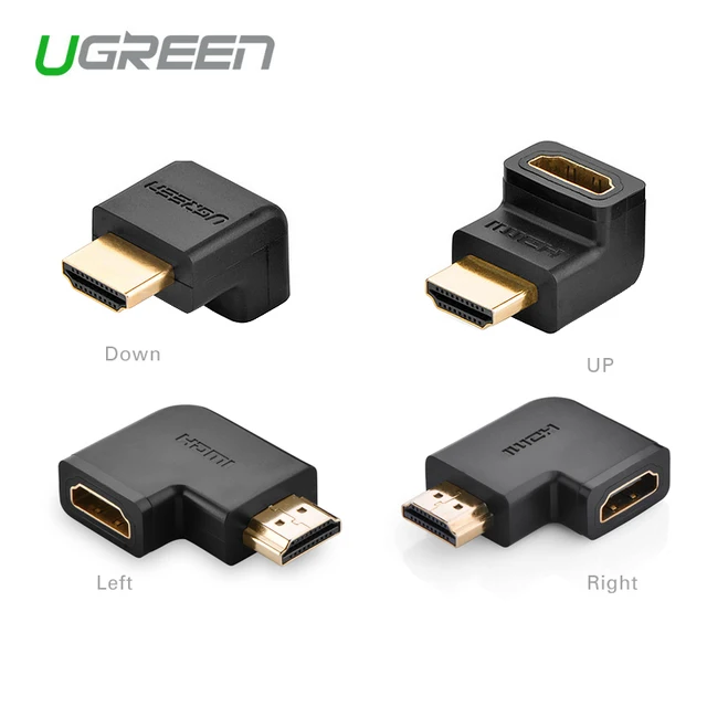 Best Offers Ugreen HDMI male to HDMI female cable adapter converter extender 90 degrees angle 270 degrees angle for 1080P HDTV hdmi adapter Best Offers Ugreen HDMI male to HDMI female cable adapter converter extender 90 degrees angle 270 degrees angle for 1080P HDTV hdmi adapter