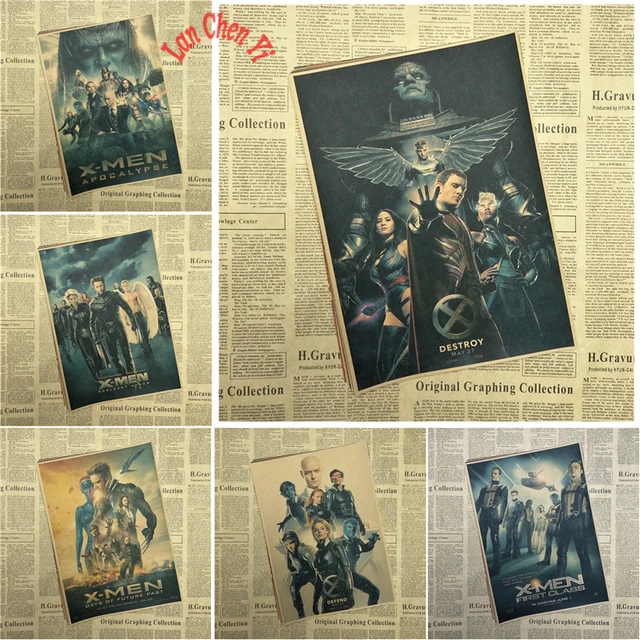 Special Offers X-Men: Apocalypse Classic Movie Kraft Paper Poster Bar Cafe Living Room Dining Room Wall Decorative Paintings Special Offers X-Men: Apocalypse Classic Movie Kraft Paper Poster Bar Cafe Living Room Dining Room Wall Decorative Paintings