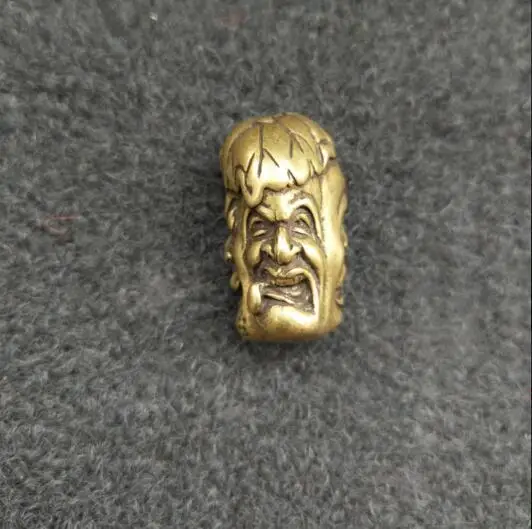 

Collection archaize brass Three face lohan Buddha small statue