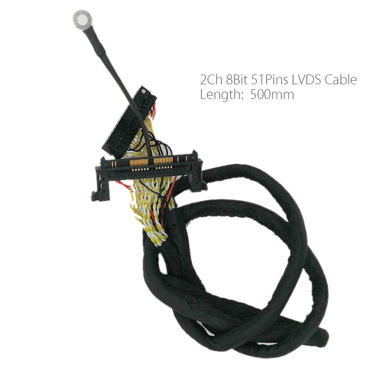 Для 4K FHD светодиодный ТВ 60 Гц-120 Гц панель lvds кабель 41p+ 51p 2CH для Светодиодный платы контроллера v56 MST6M30KU V1.0