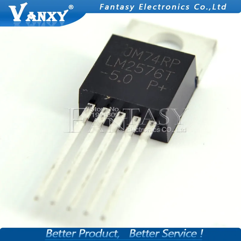 10PCS LM2576T 5.0 TO220 LM2576 TO 220 5 Новинка и оригинальная интегральная схема| |