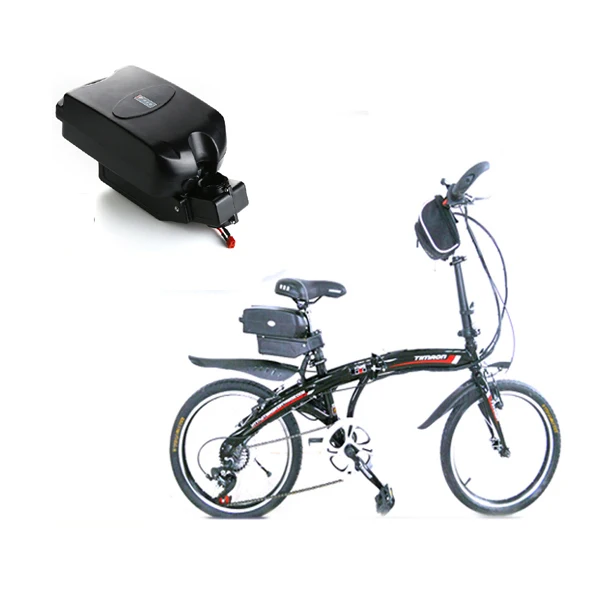 Discount 36v 15ah lithium ion ebike battery Frog case bicycle electric bike battery 36v 500w 350w bafang motor with charger  BMS 14