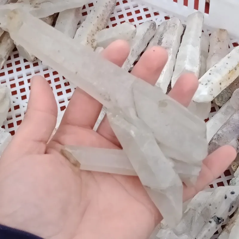 Натуральный кварцевый кристаллический кластер DHXYZB 250-450 г палочки-сырье для